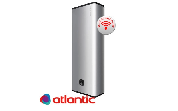 Електрически бойлер Atlantic Vertigo Steatite Wi-Fi 100 Silver – 80 литра